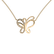 Náhrdelník s diamantmi Butterfly2