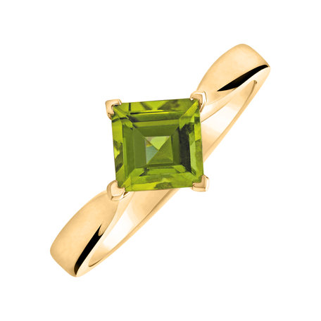 Prsteň s peridotom Bonbon