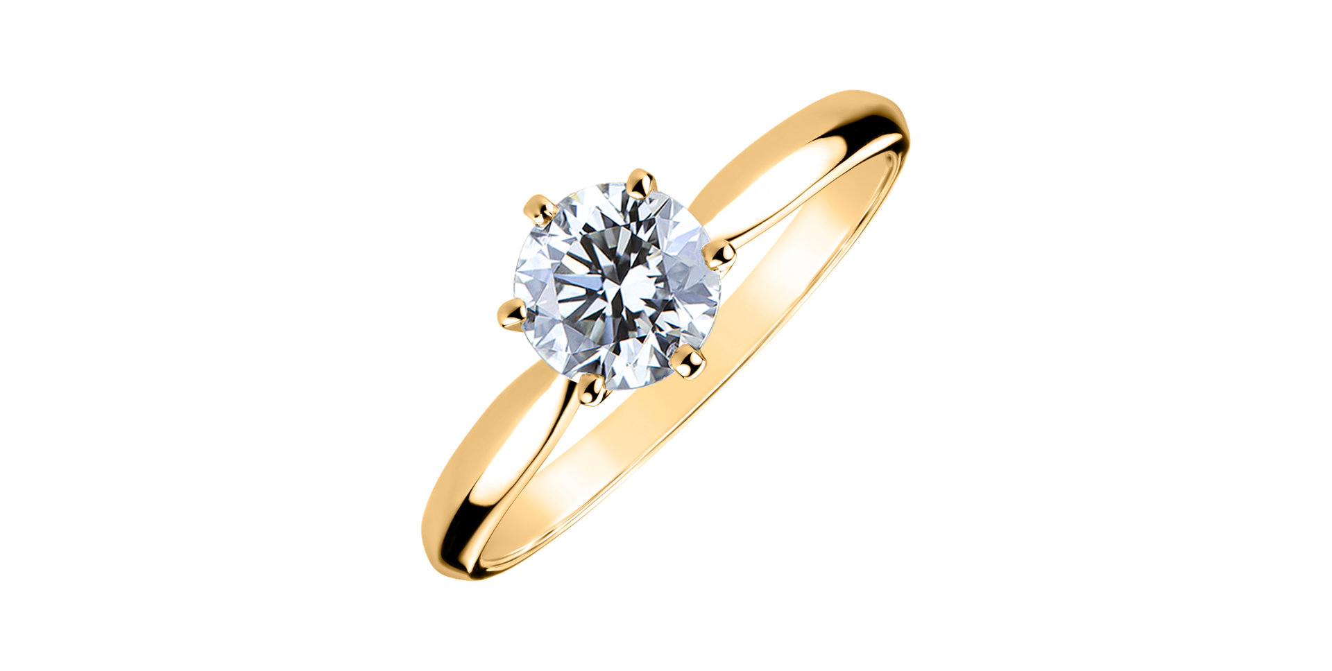 Prsteň s diamantom Eternal Joy