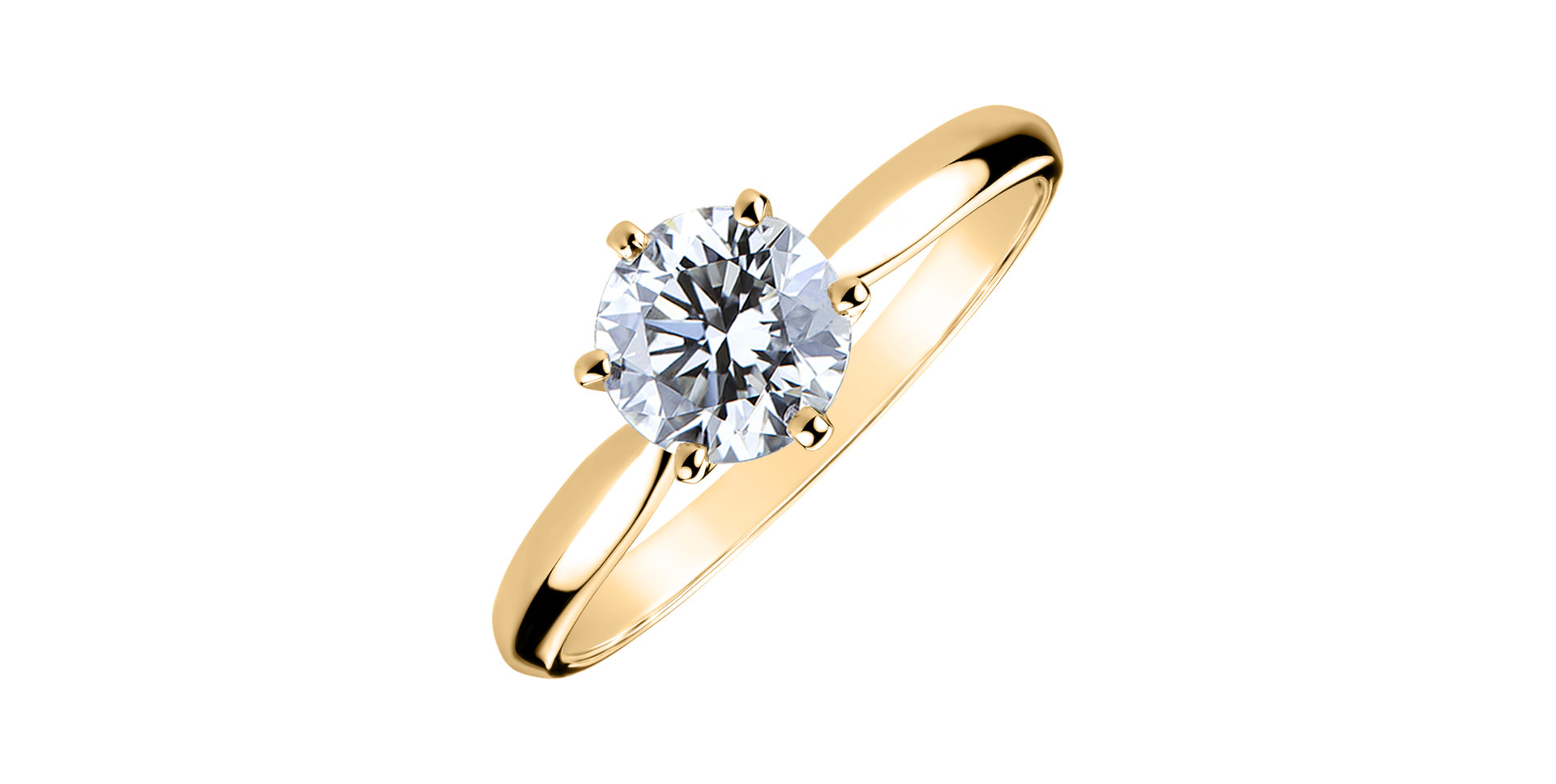 Prsteň s diamantom Eternal Joy