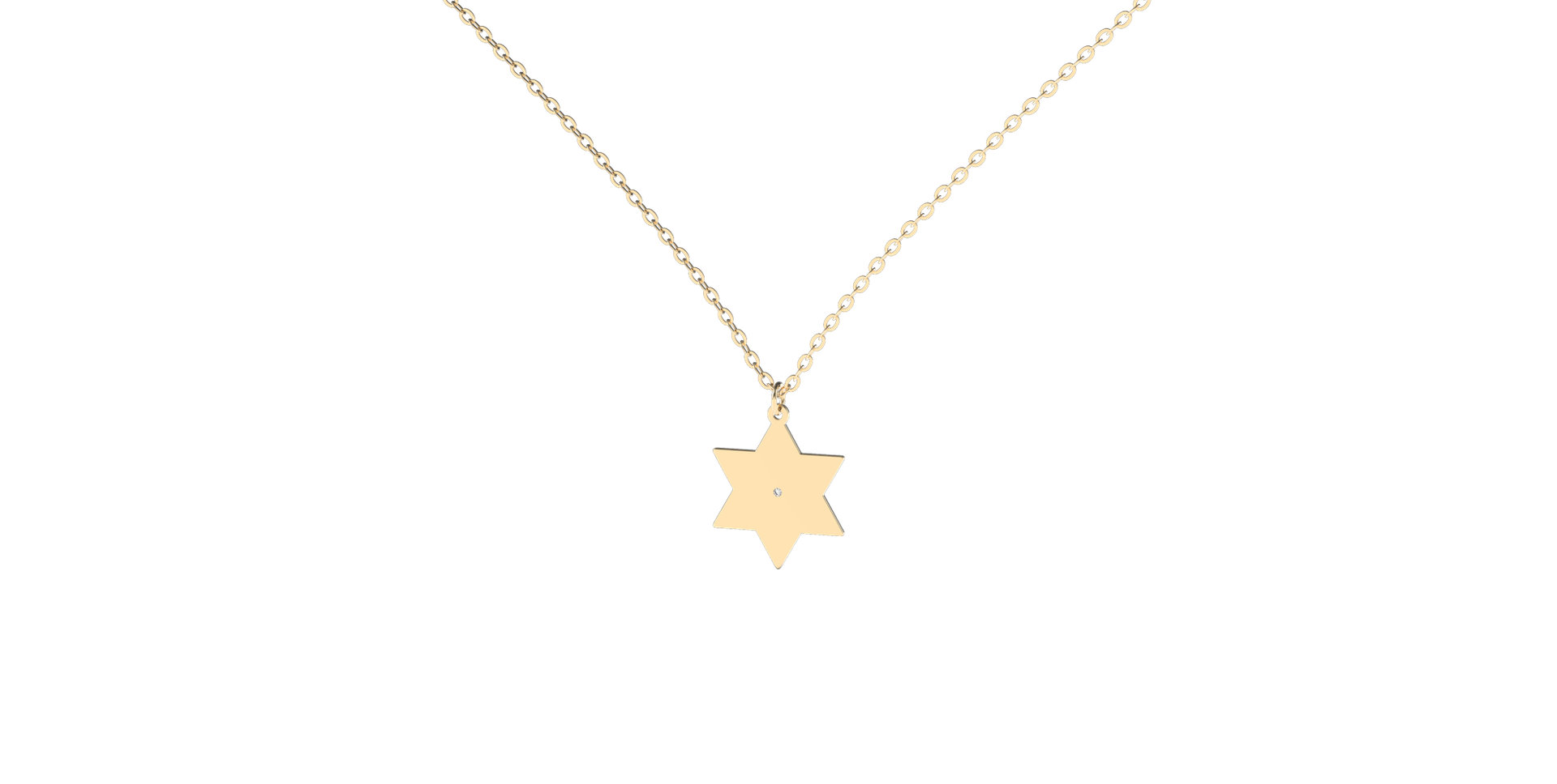 Náhrdelník s diamantom Jude