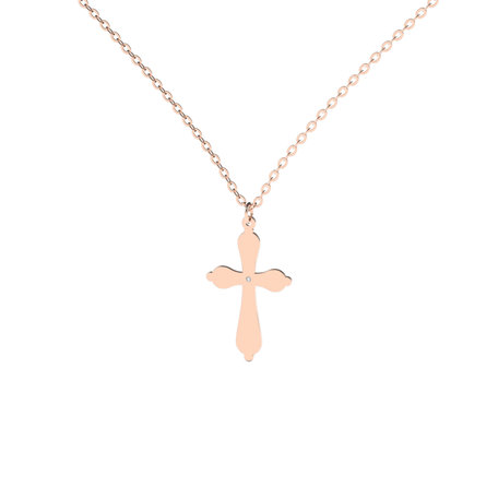 Náhrdelník s diamantom Faith