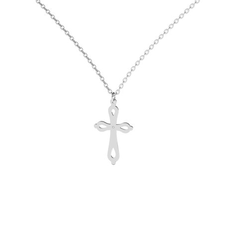 Náhrdelník s diamantom Classic Cross