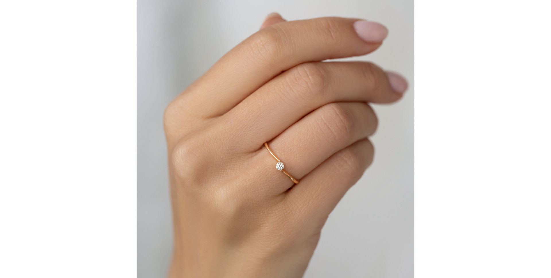 Prsteň s diamatom Timeless Glow