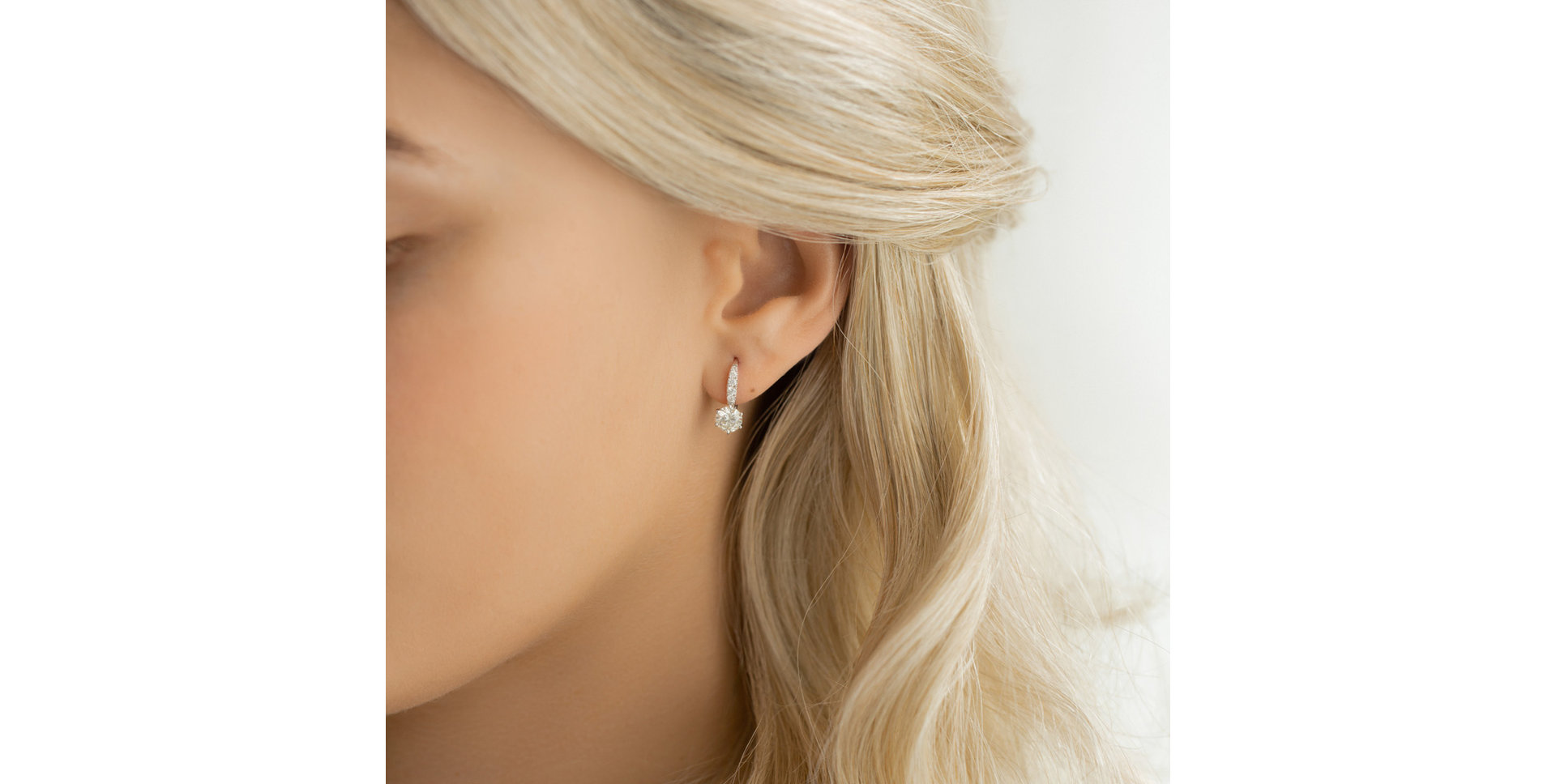 Náušnice s diamantmi Sparkless