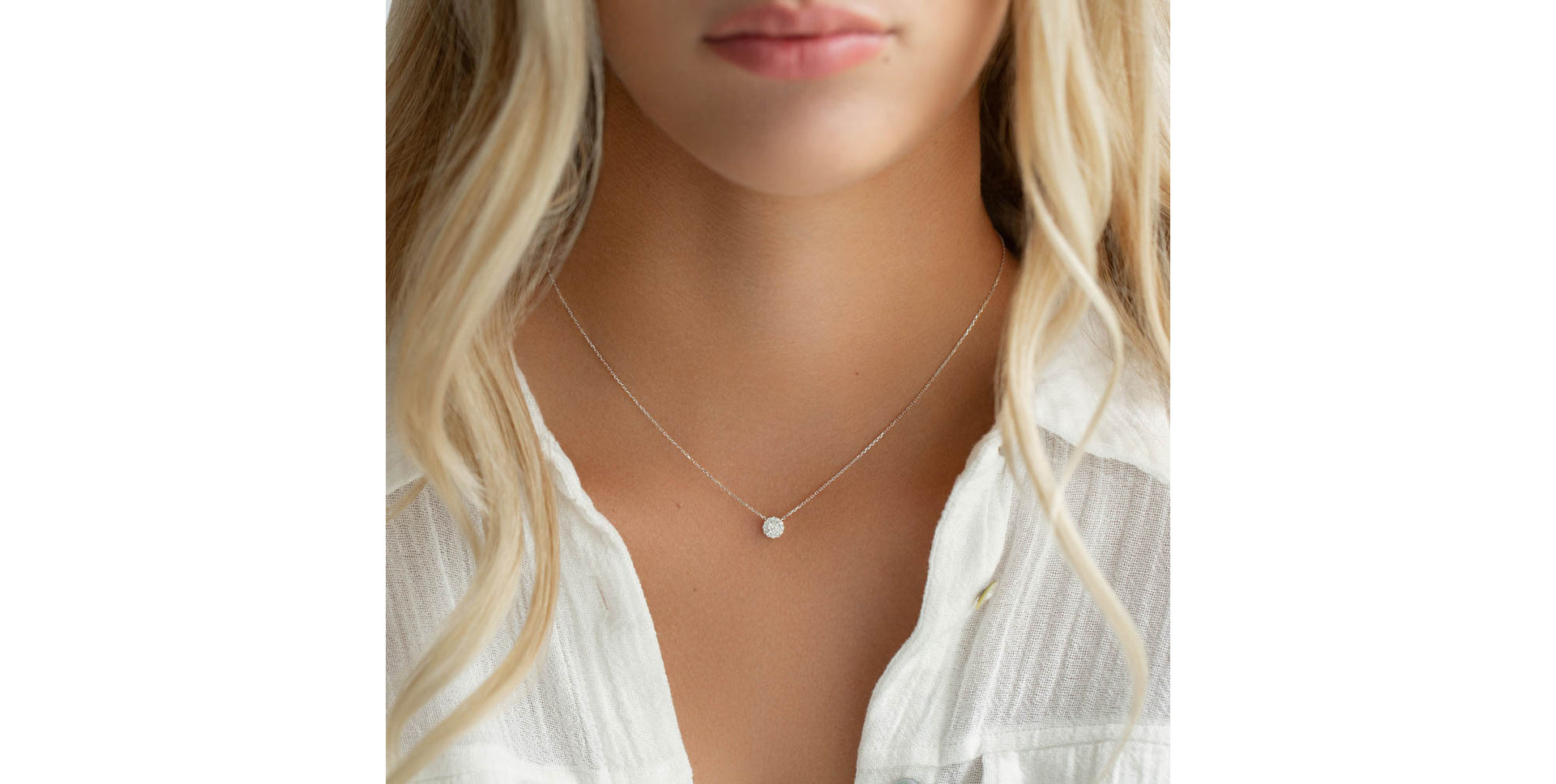 Náhrdelník s diamantmi Dream Sparkle