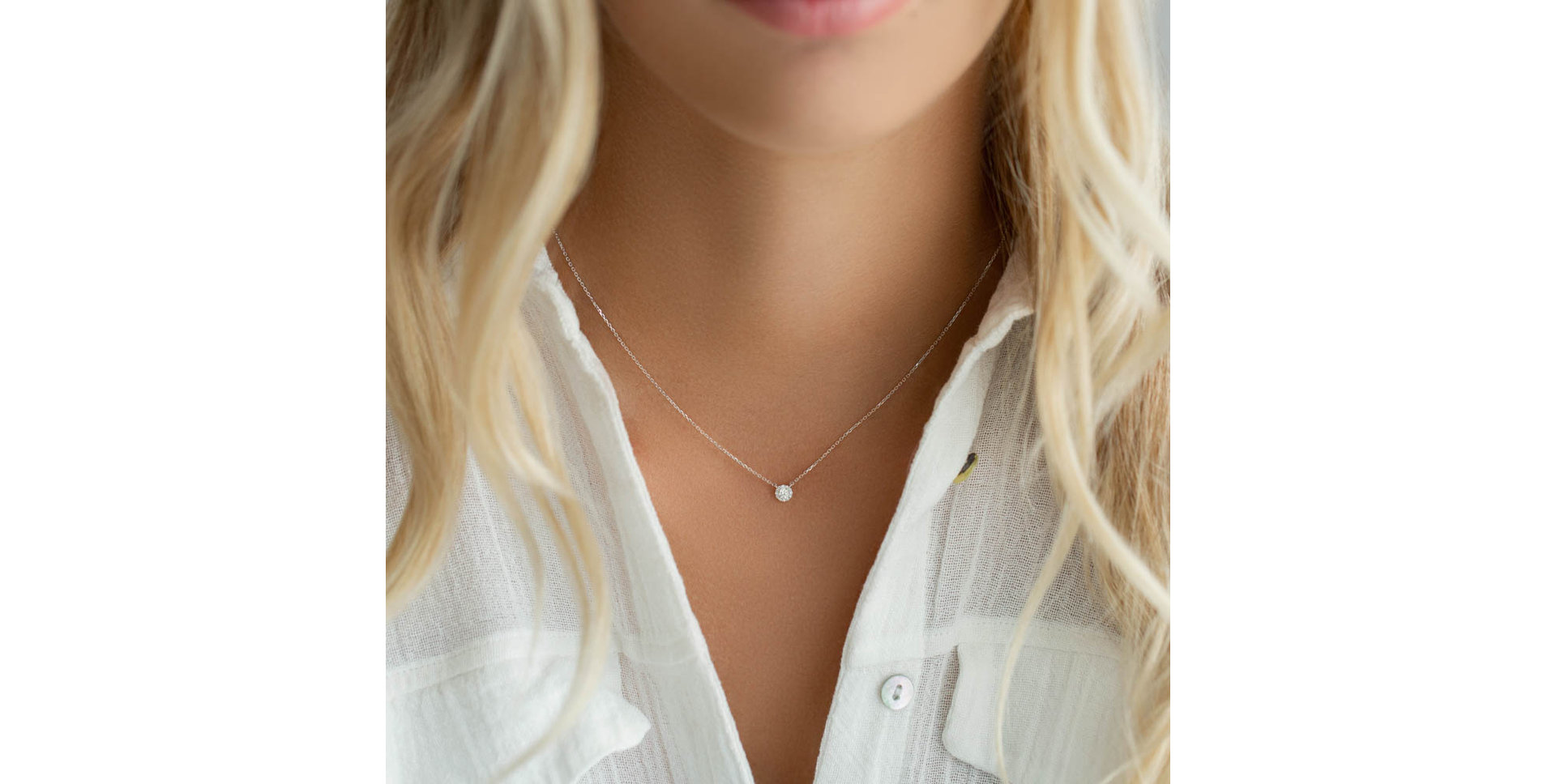 Náhrdelník s diamantmi Dream Sparkle
