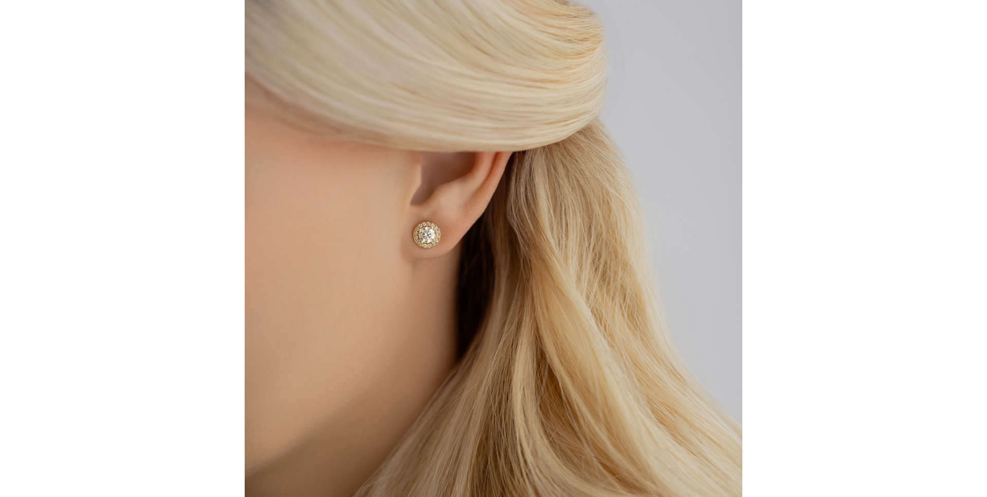 Náušnice s diamantmi Sparkling Rain