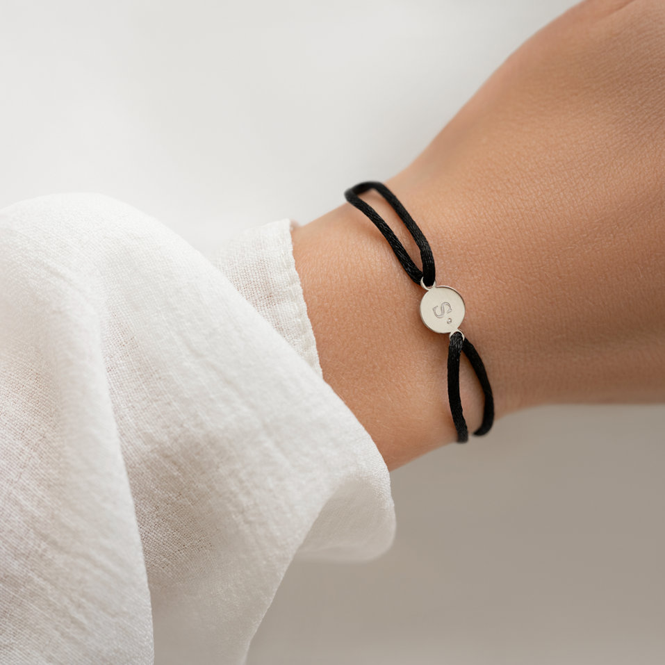 Náramok s diamantom Circle Letter Y