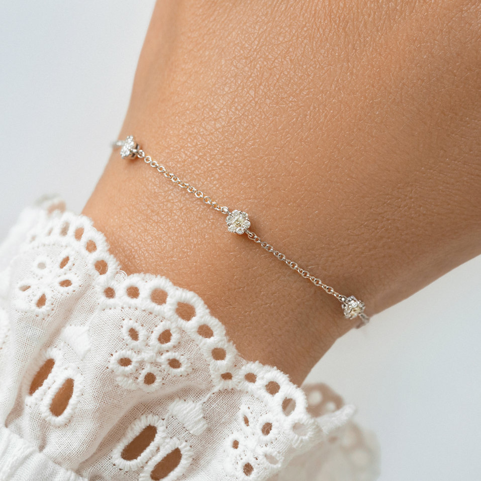 Náramok s diamantmi Evening Sky