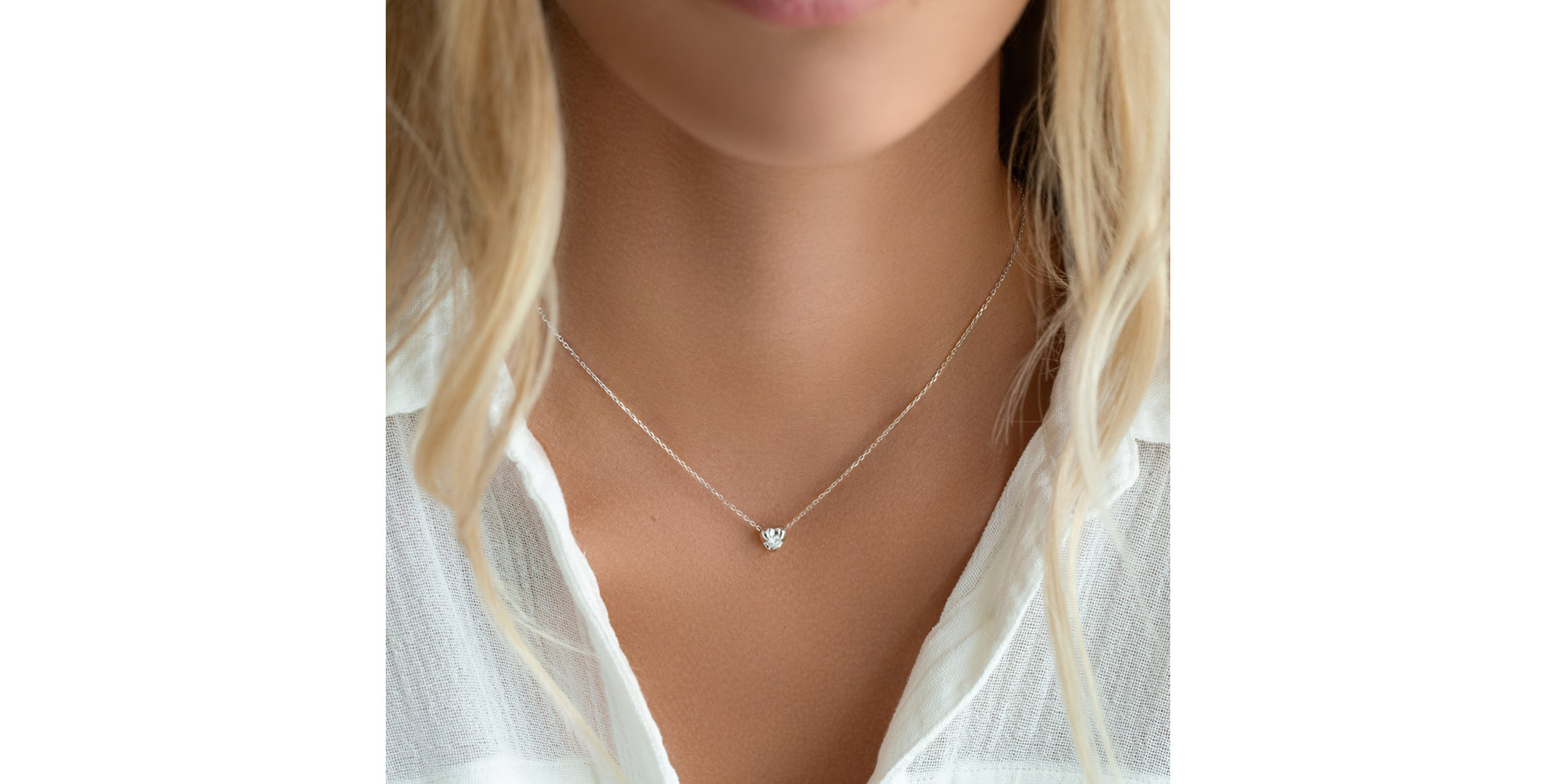 Náhrdelník s diamantom Storm Emotion