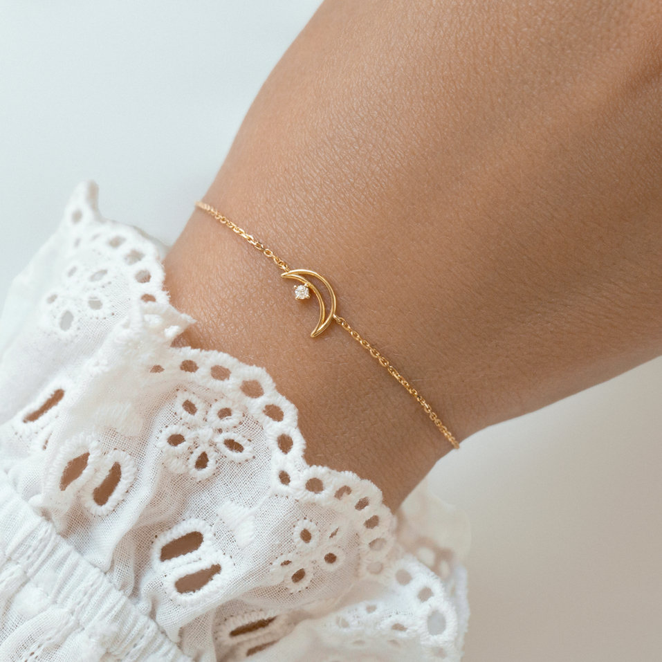 Náramok s diamantom Moonlight