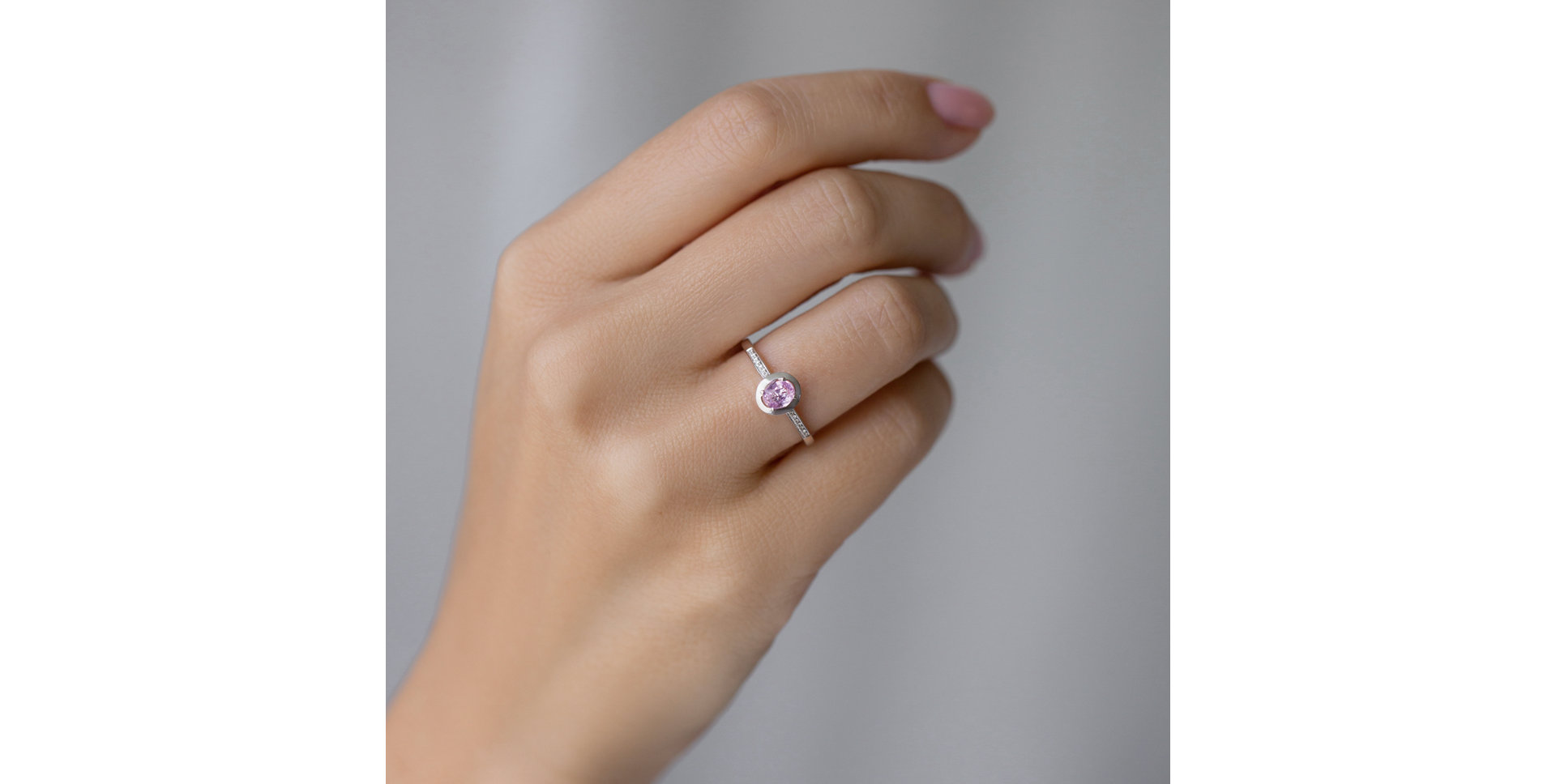 Prsteň s diamantmi a zafírom Sapphire Princess