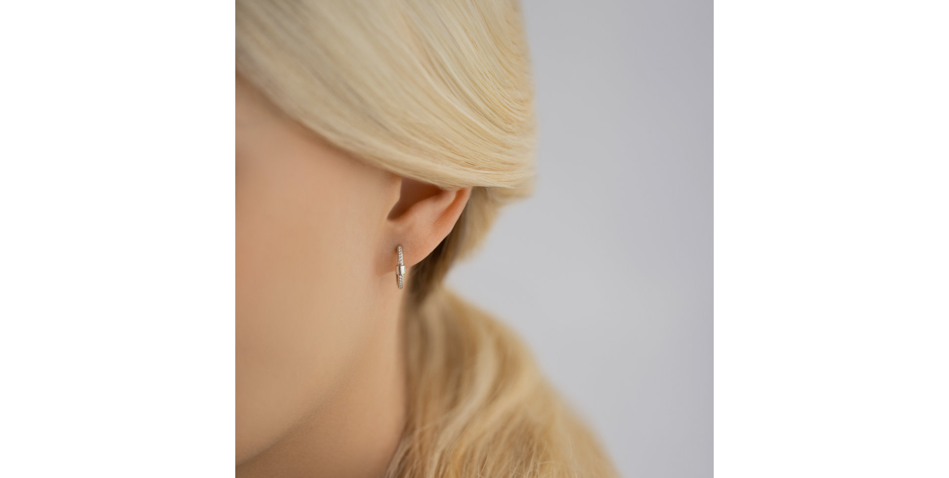 Náušnice s diamantmi Charming Circle