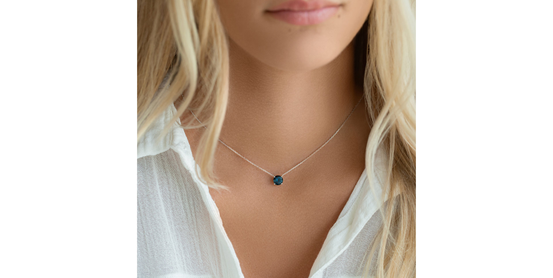 Náhrdelník s ametystom Lucky Glance