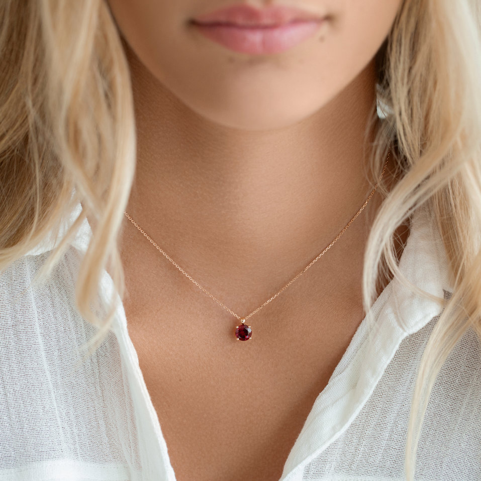 Náhrdelník s citrínom madeira Monsoon Bonbon