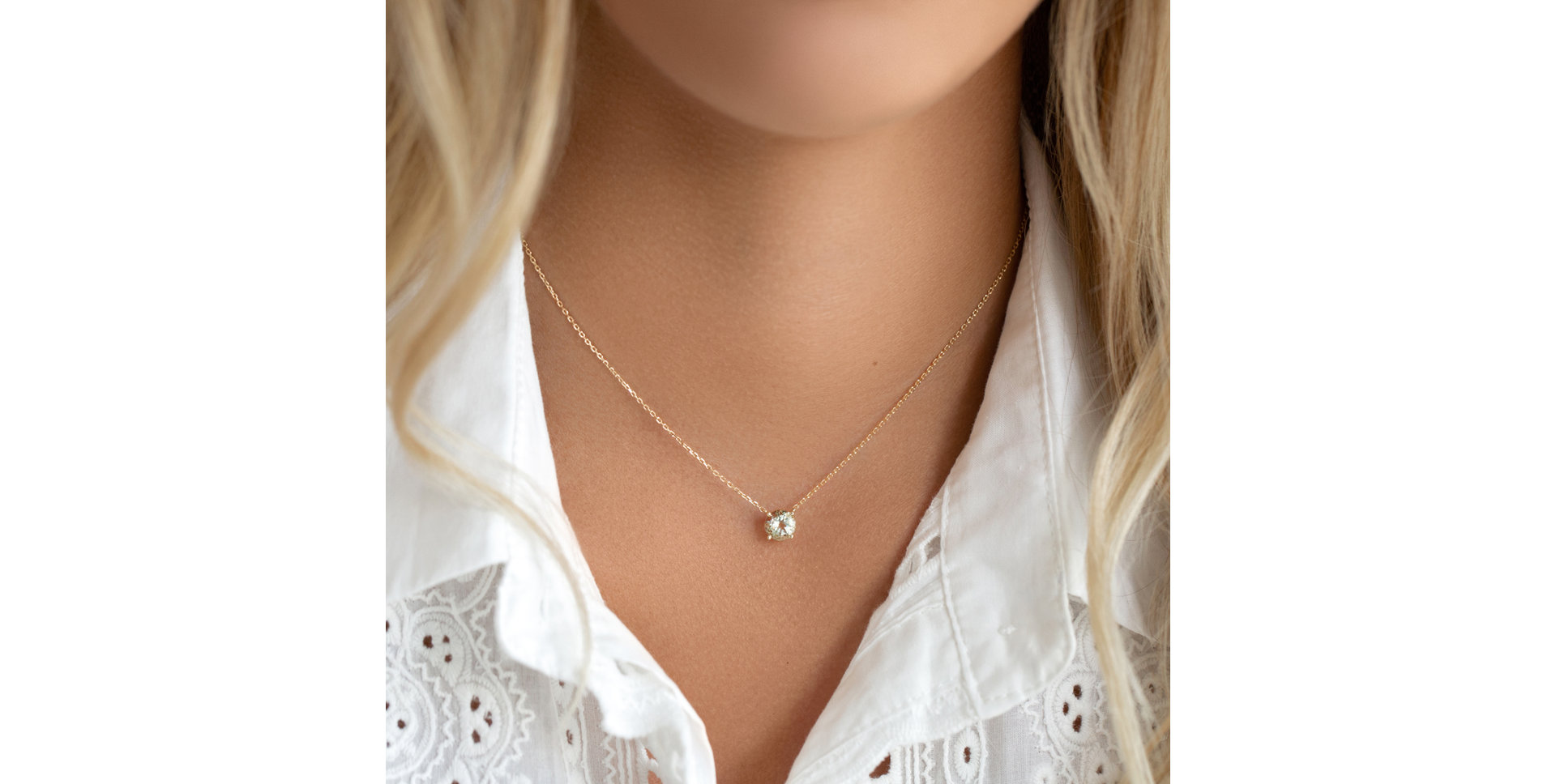 Náhrdelník s citrínom Lucky Glance