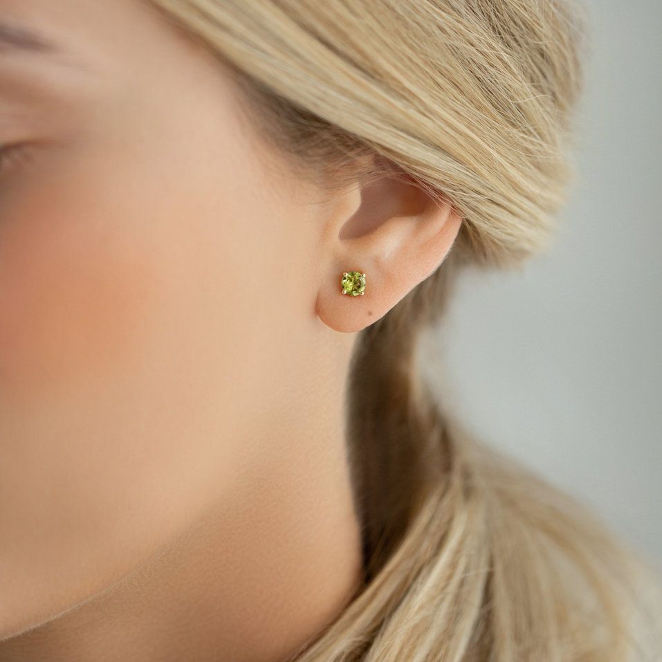 Naušnice s topazom Virginia Love