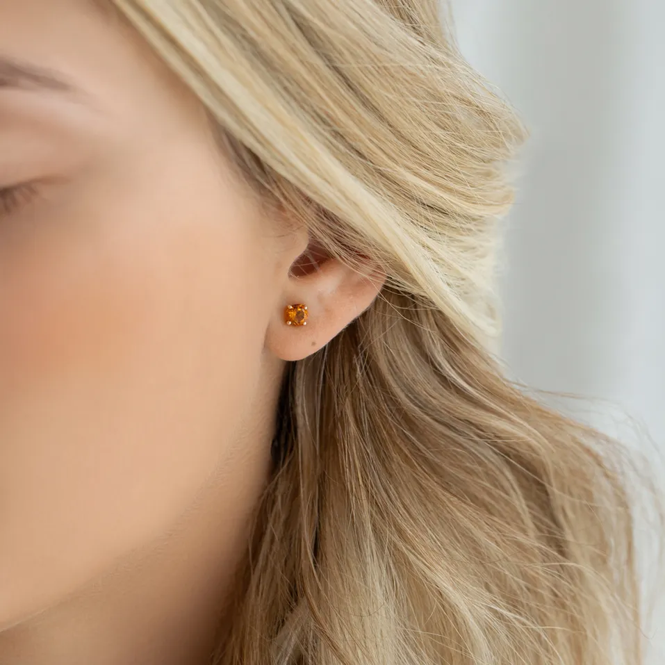 Naušnice s ametystom Virginia Love