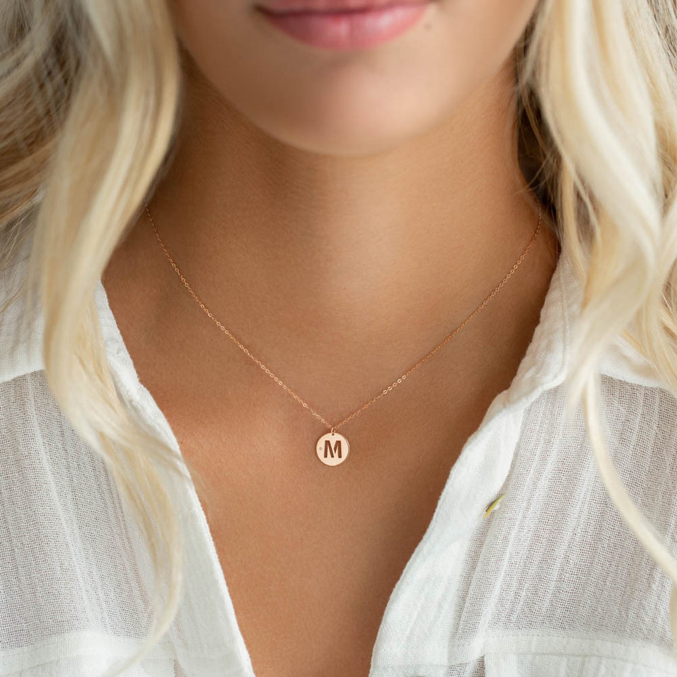 Náhrdelník s diamantom Cut Coins C