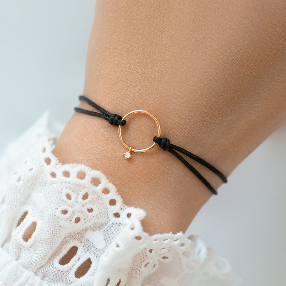 Náramok s diamantom Shiny Loop