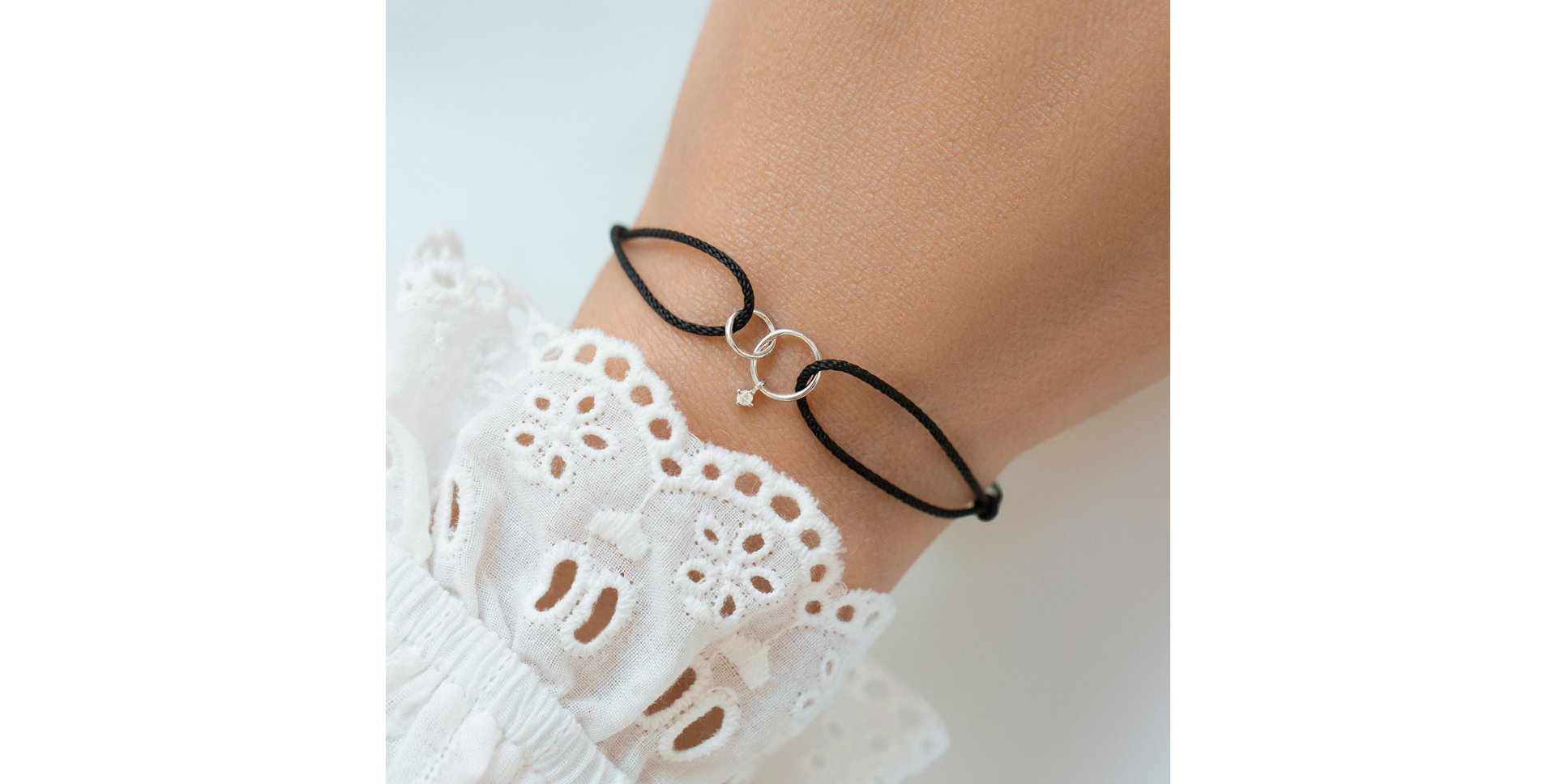 Náramok s diamantom Timeless Unity