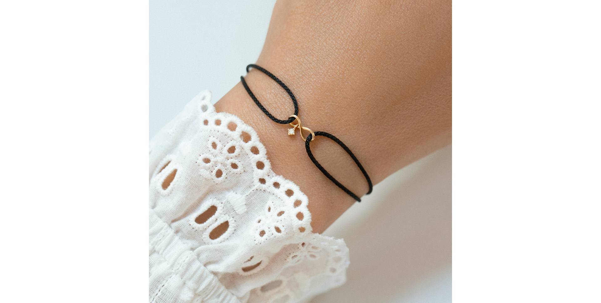 Náramok s diamantom Soulful Infinity