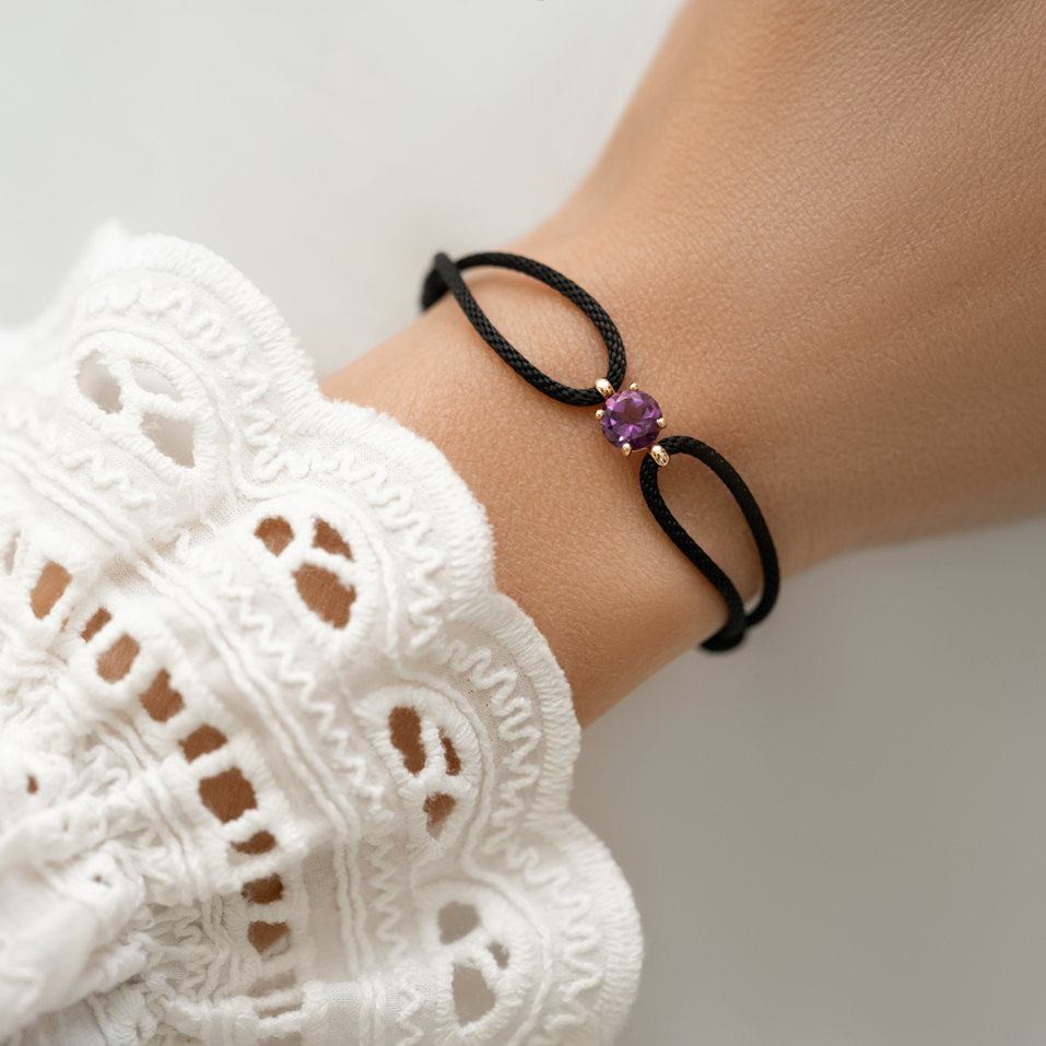 Náramok s ametystom Destiny