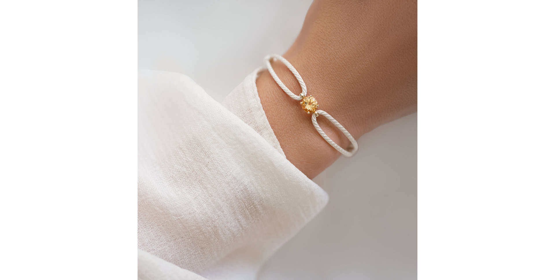 Náramok s citrínom Destiny