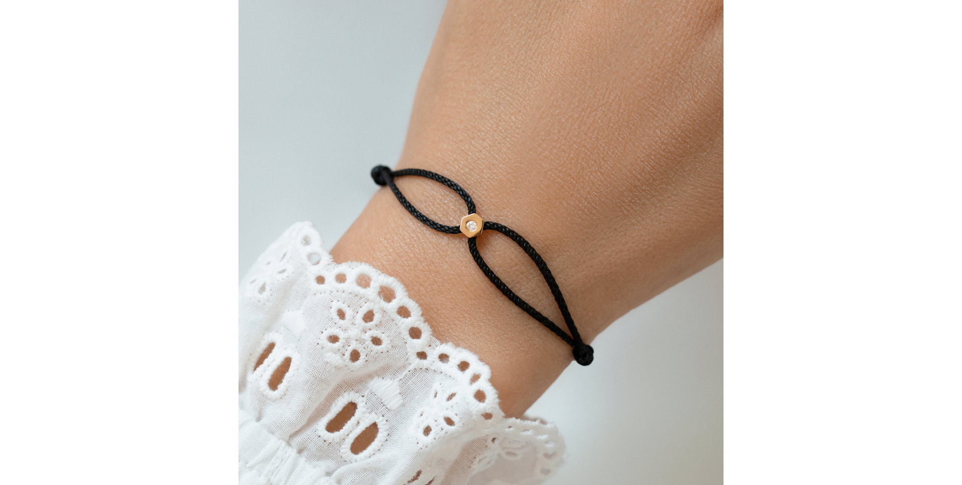 Náramok s diamantom HexaFusion