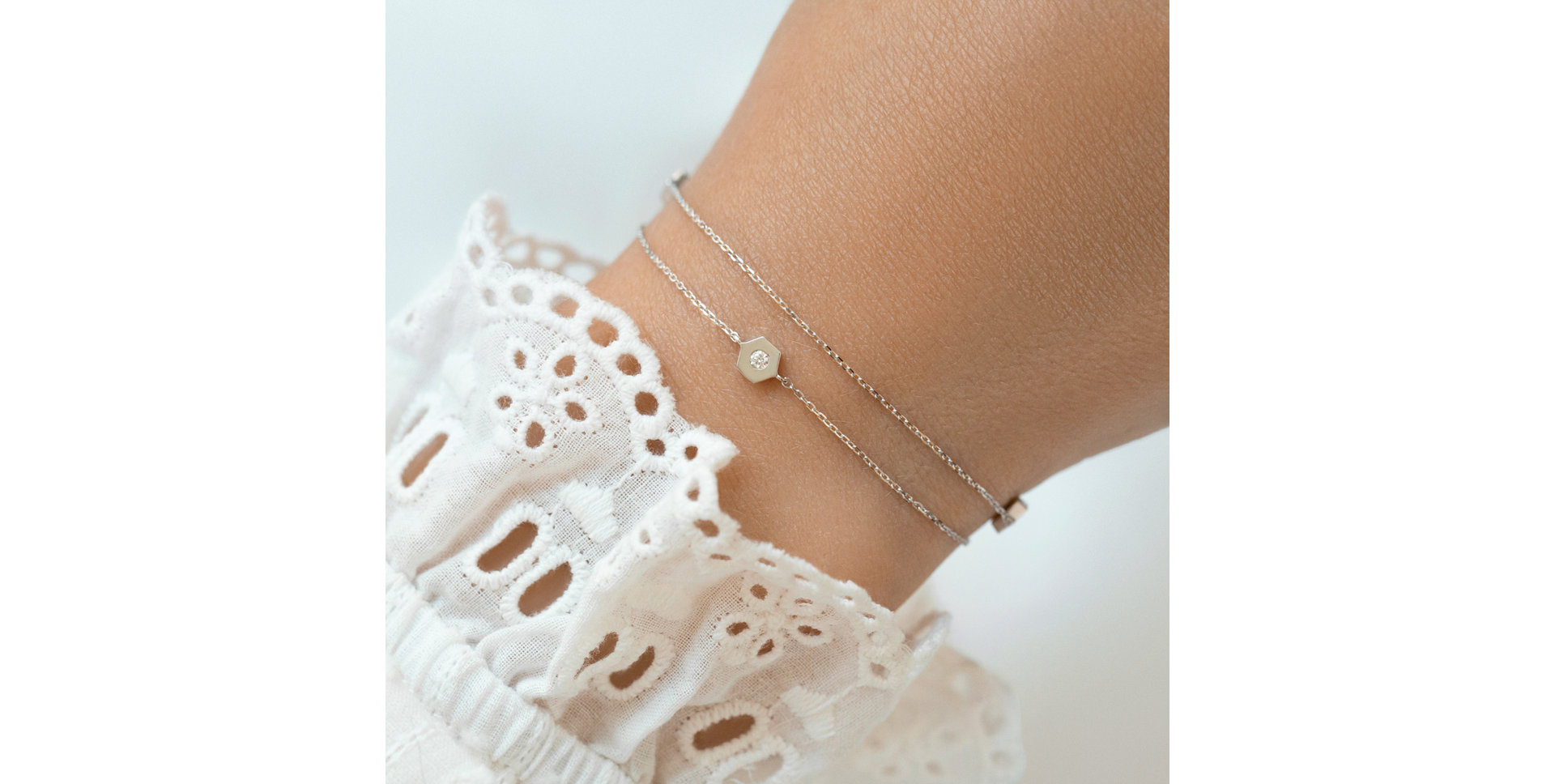 Náramok s diamantmi StarlightHex