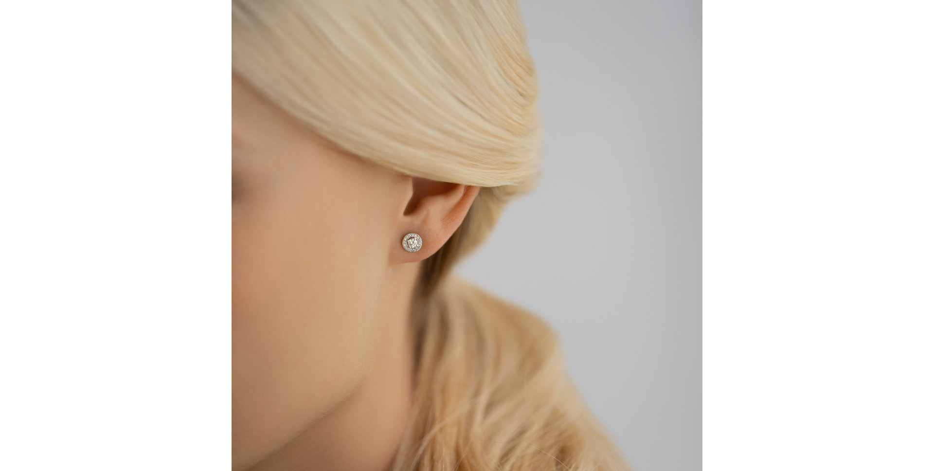 Náušnice s diamantmi Sparkling Rain