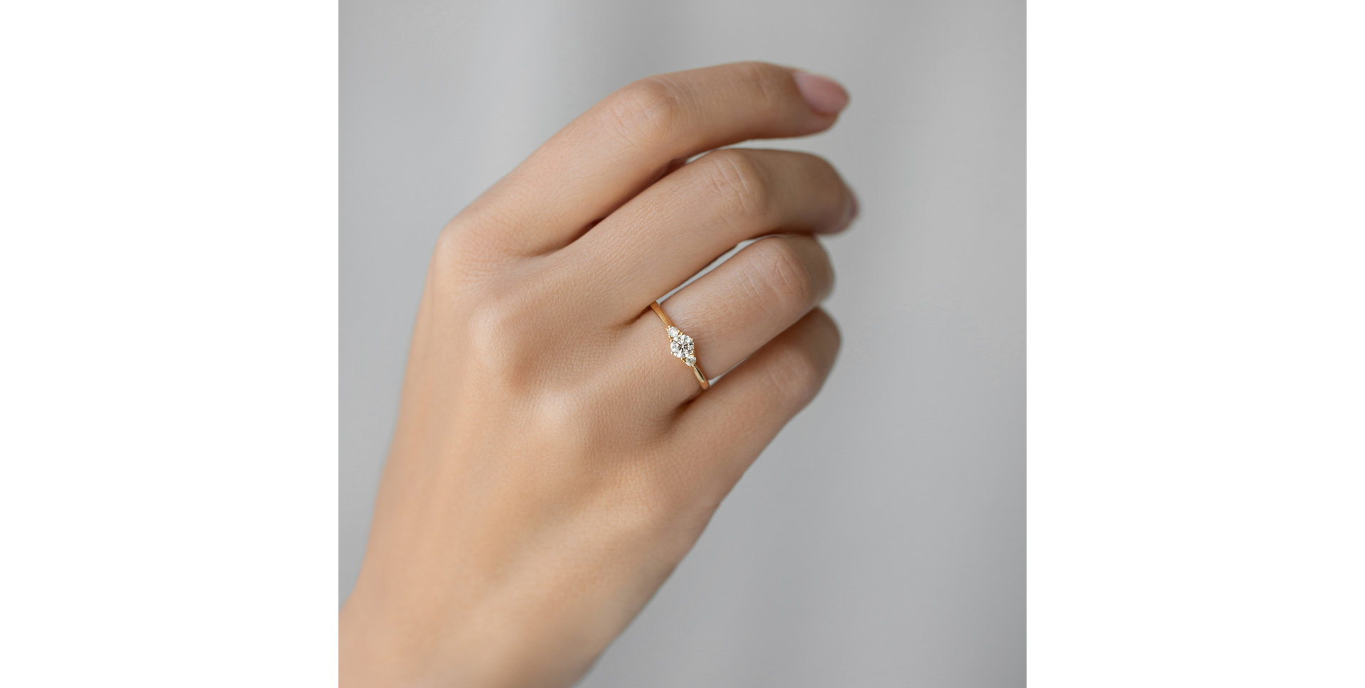 Prsteň s diamantmi Midnight Serenity