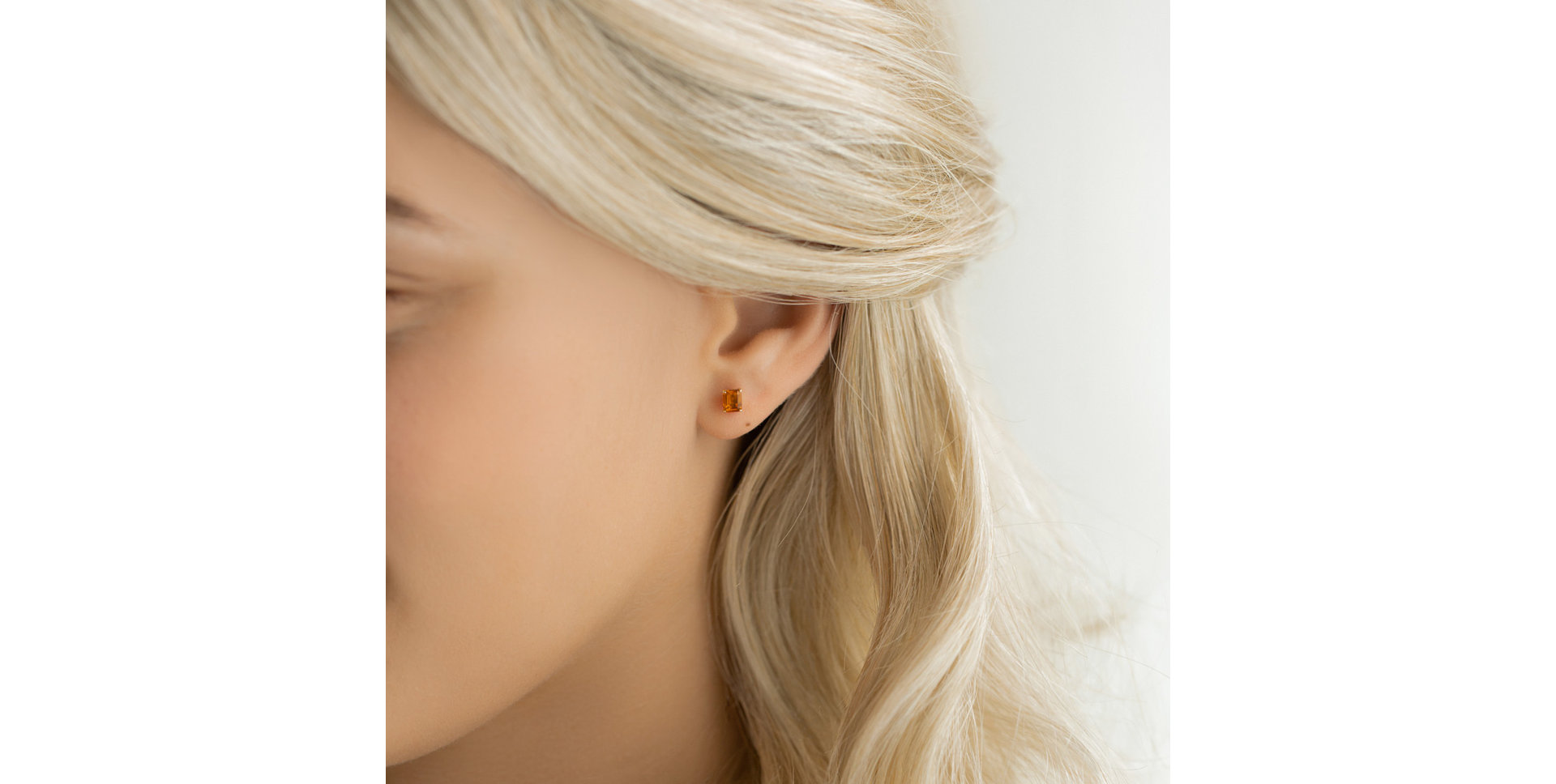 Náušnice s rhodolitom Winslow