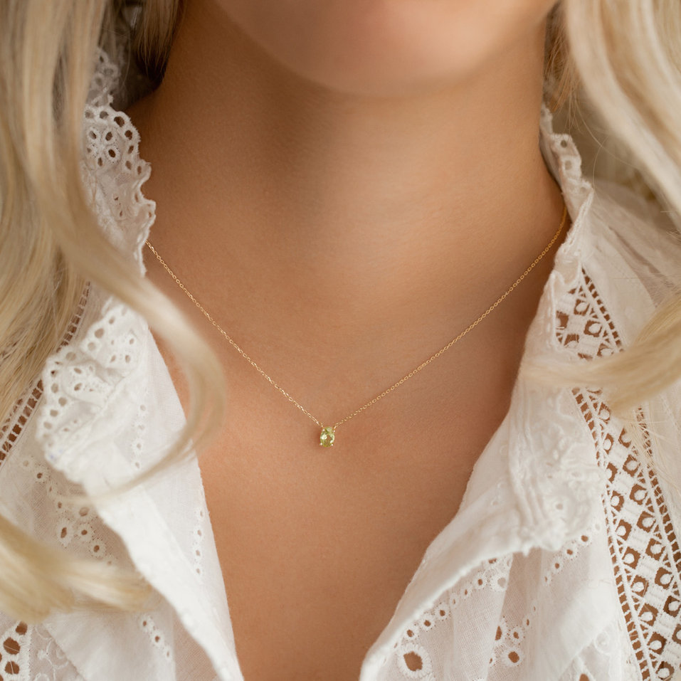 Náhrdelník s rhodolitom Mystic Depth