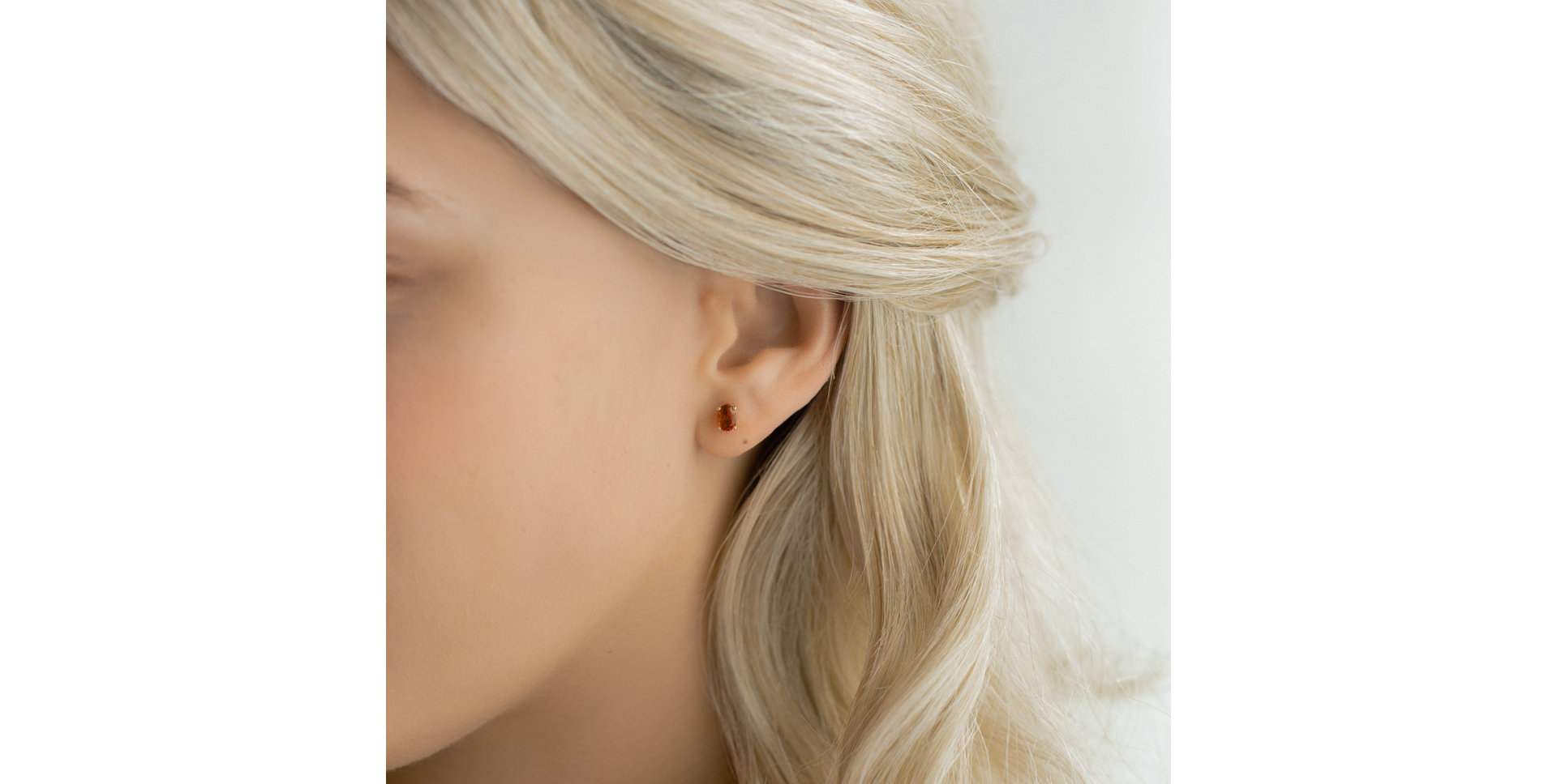 Náušnice s ametystom Mystic Light