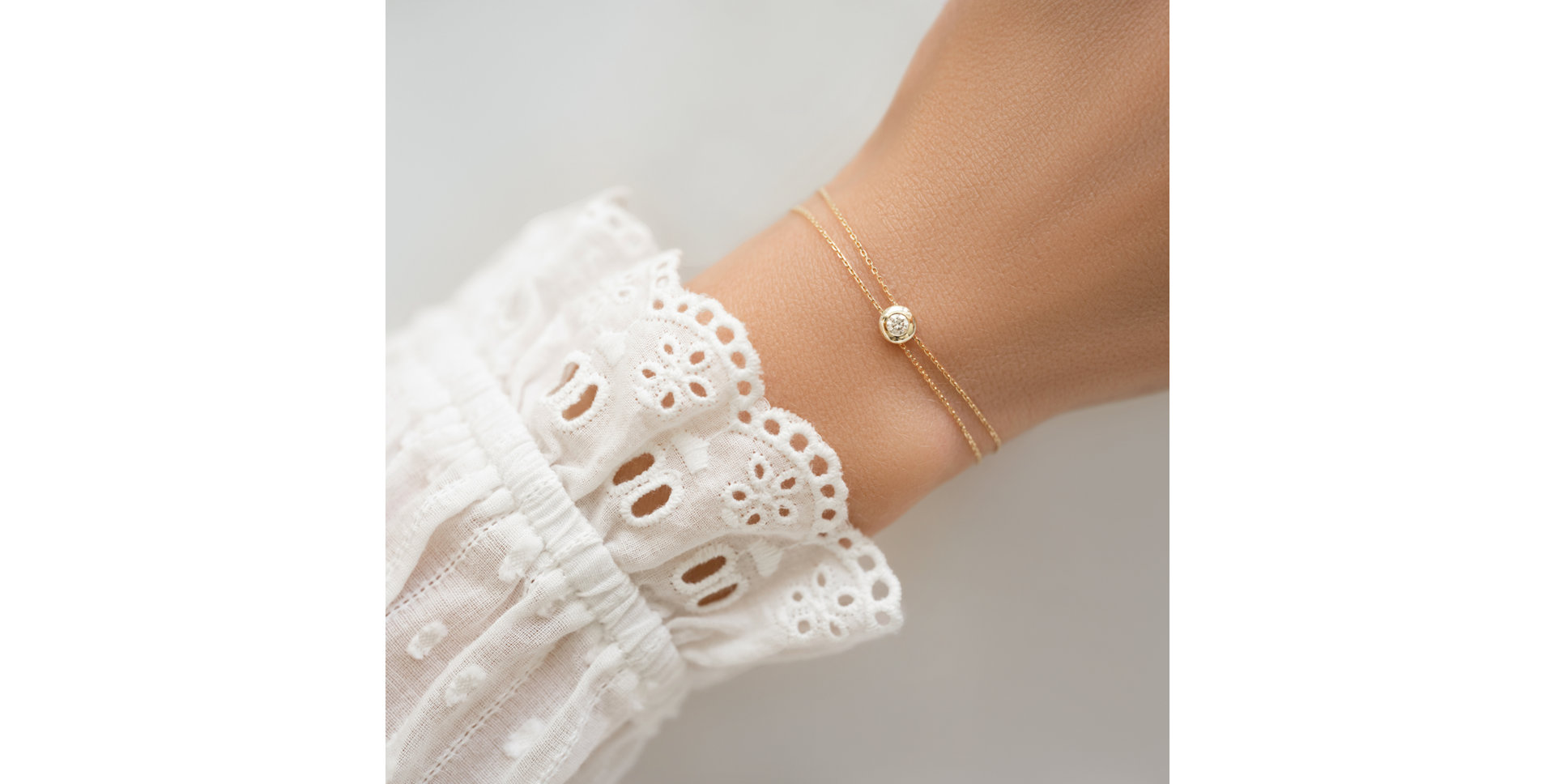 Náramok s diamantom Space Magic