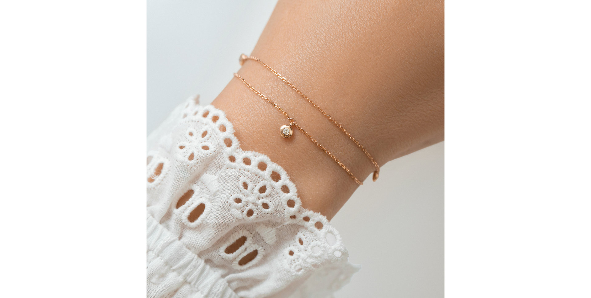 Náramok s diamantmi Adorable Dots