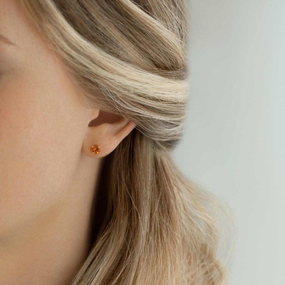 Náušnice s tanzanitom Pindots