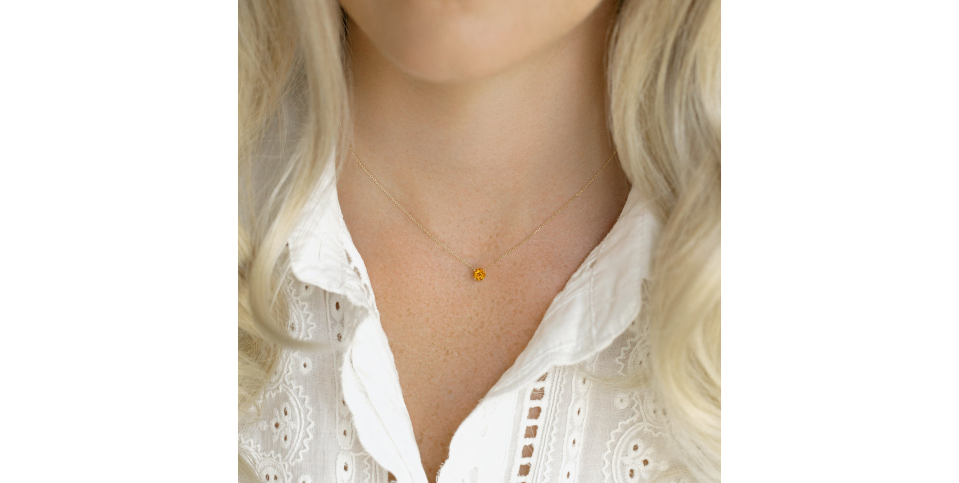 Náhrdelník s citrínom Thalassali