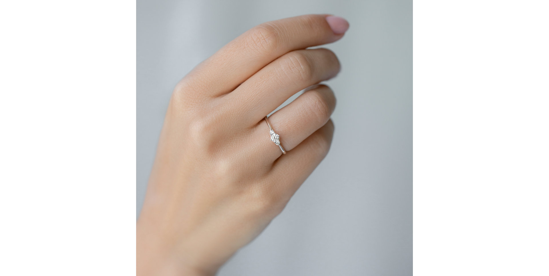 Prsteň s diamantmi Midnight Serenity