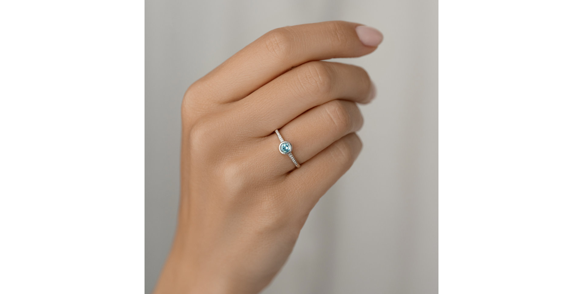 Prsteň s diamantmi a quartzom Regal Sparkle