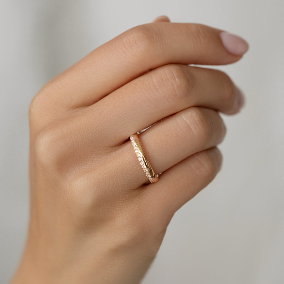 Prsteň s diamantmi Sophisticated Love