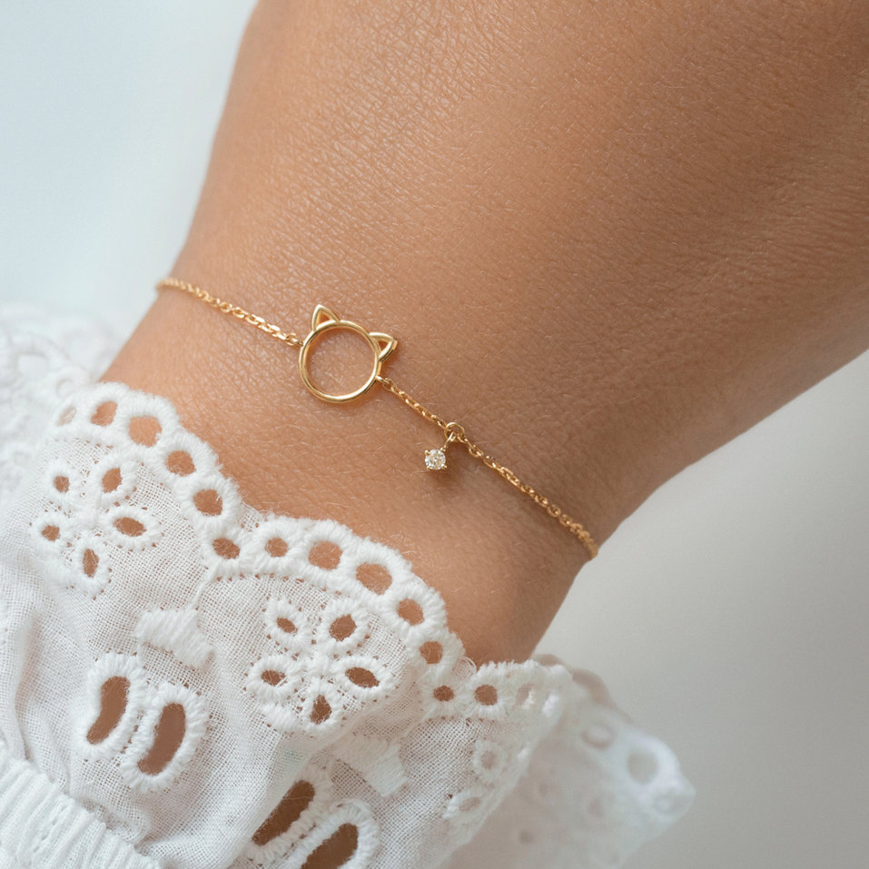 Náramok s diamantom Dear Pet