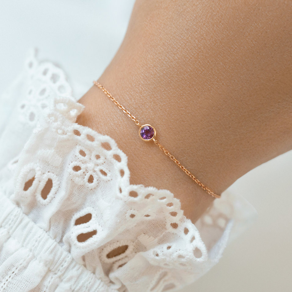 Náramok so smaragdom Neon Dot