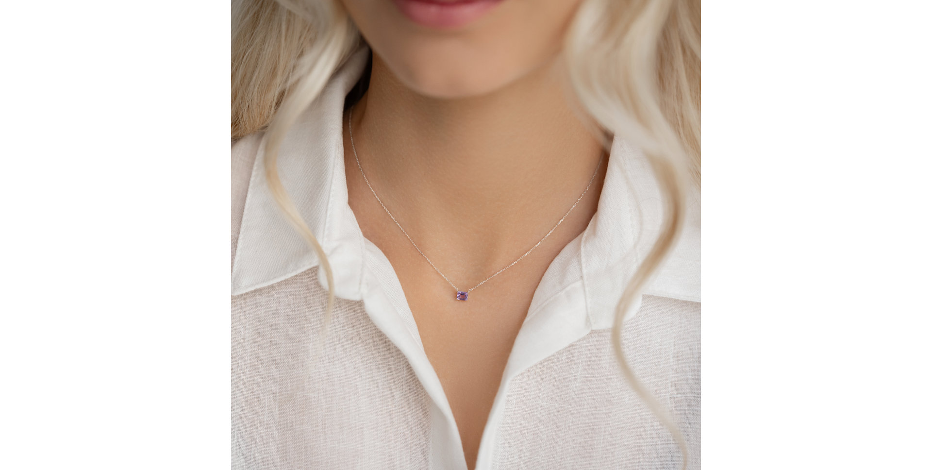 Náhrdelník so zafírom Winslow