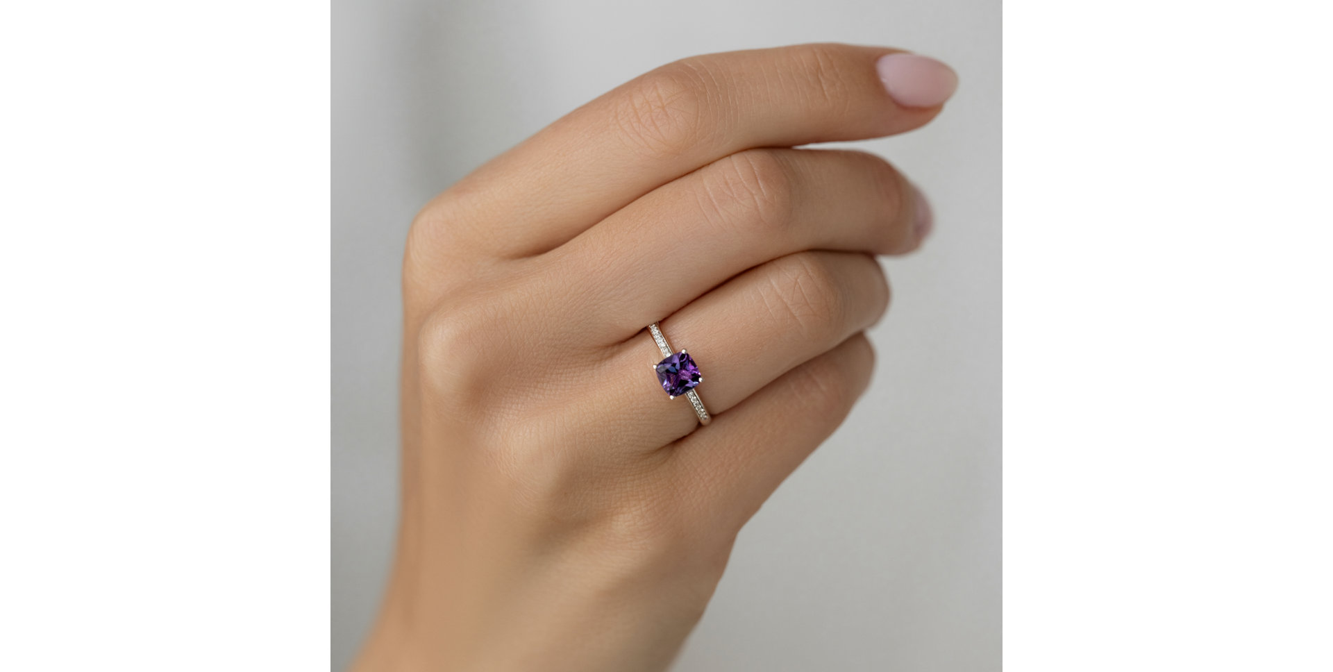 Prsteň s diamantmi a citrínom Melody Symphony