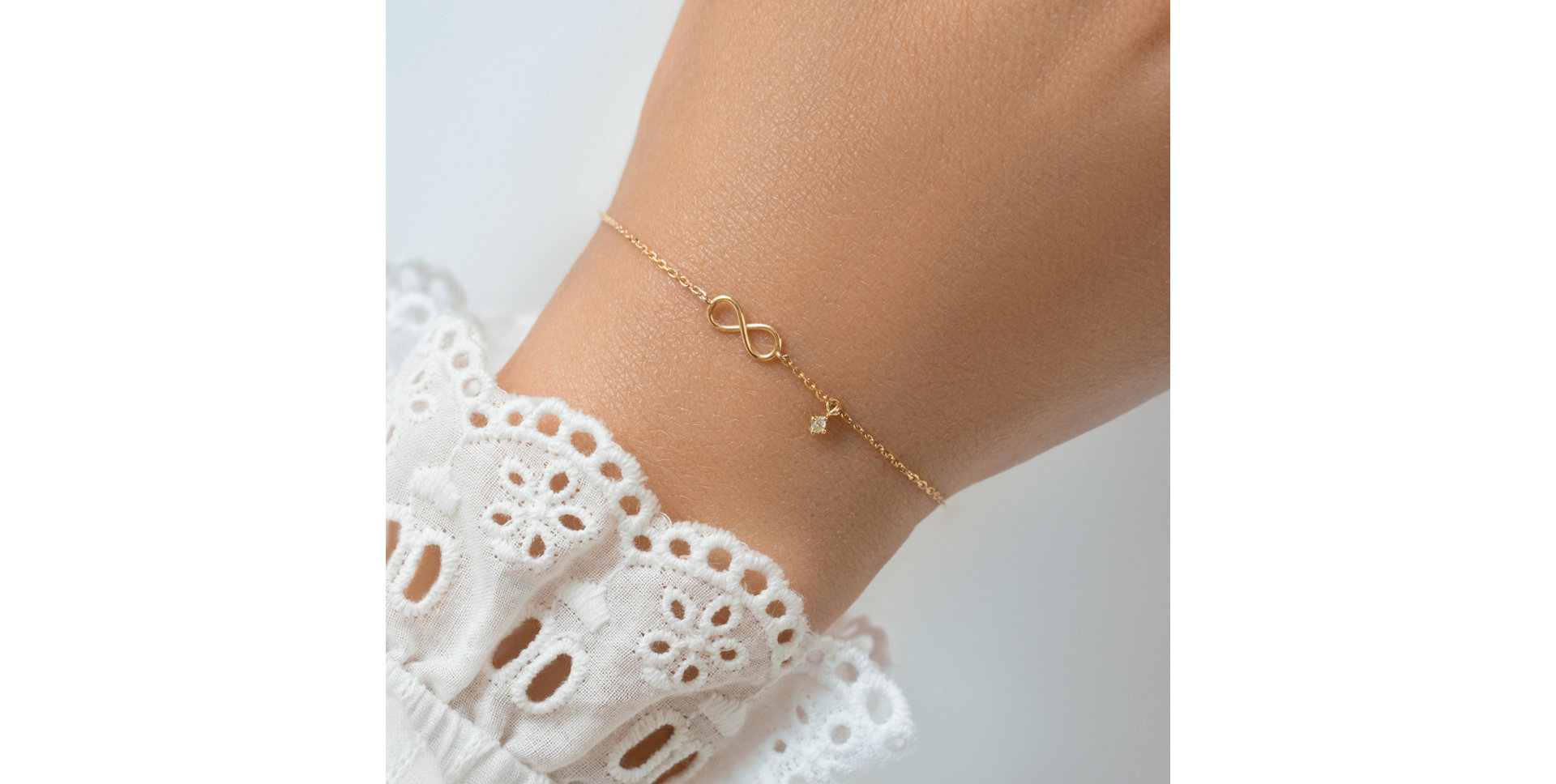 Náramok s diamantom Endless Harmony