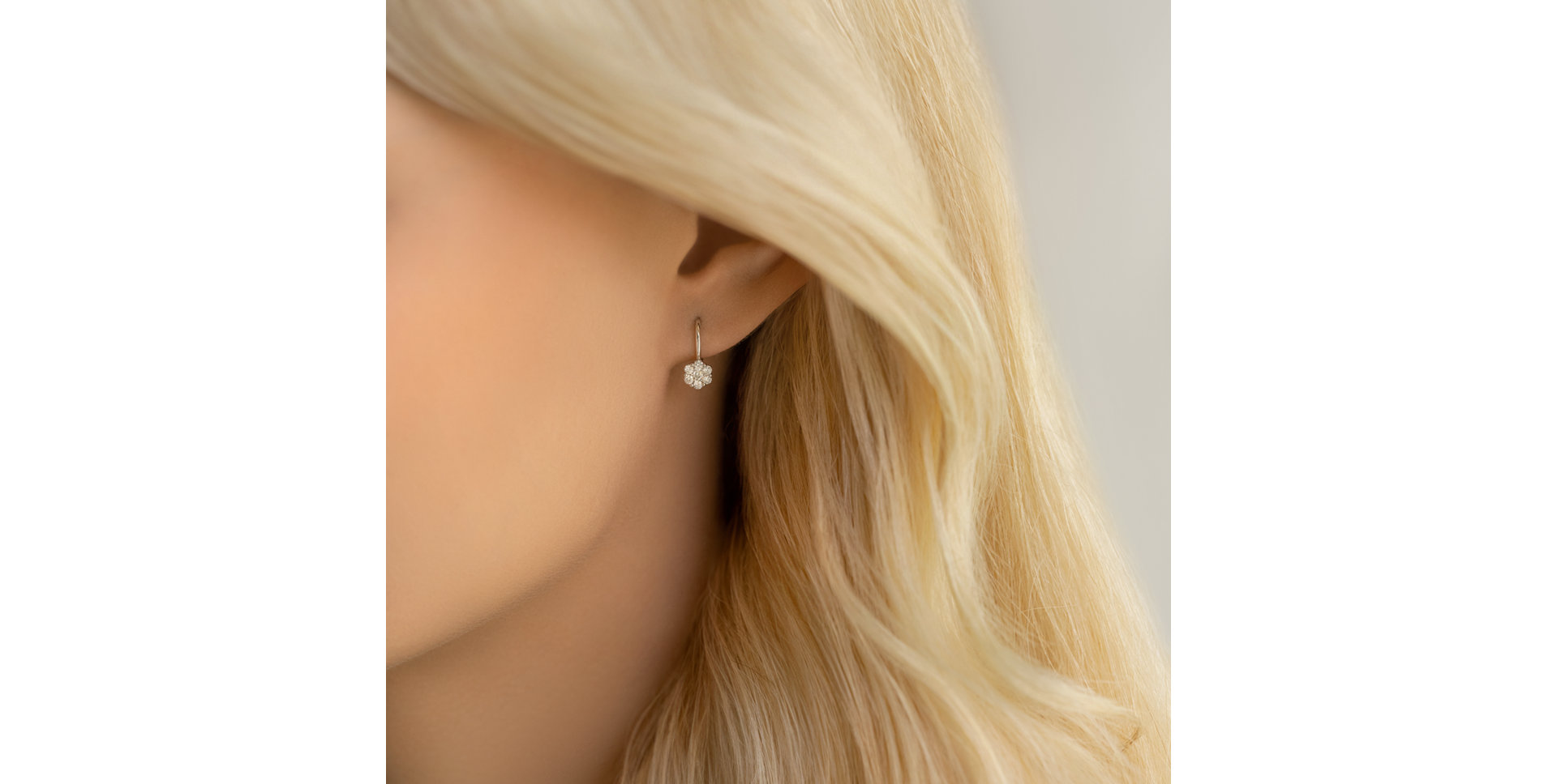 Náušnice s diamantmi Brilliance