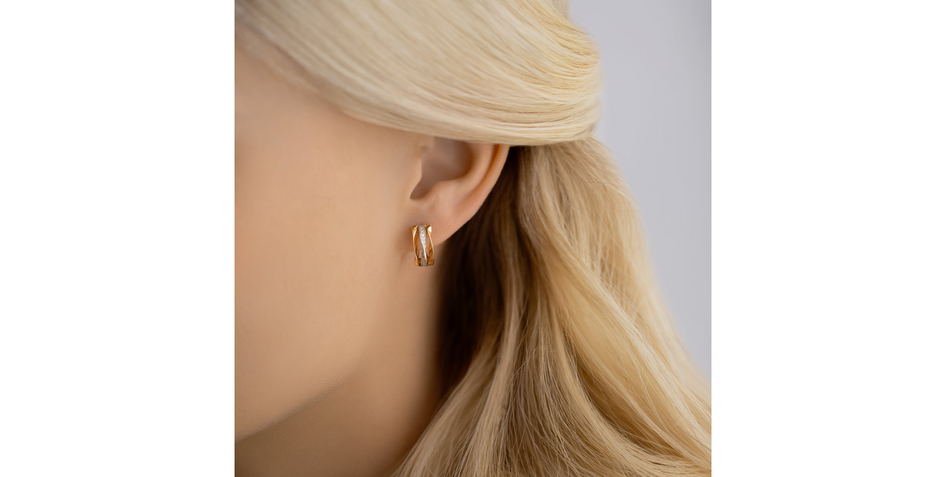 Náušnice s diamantmi True Elegance